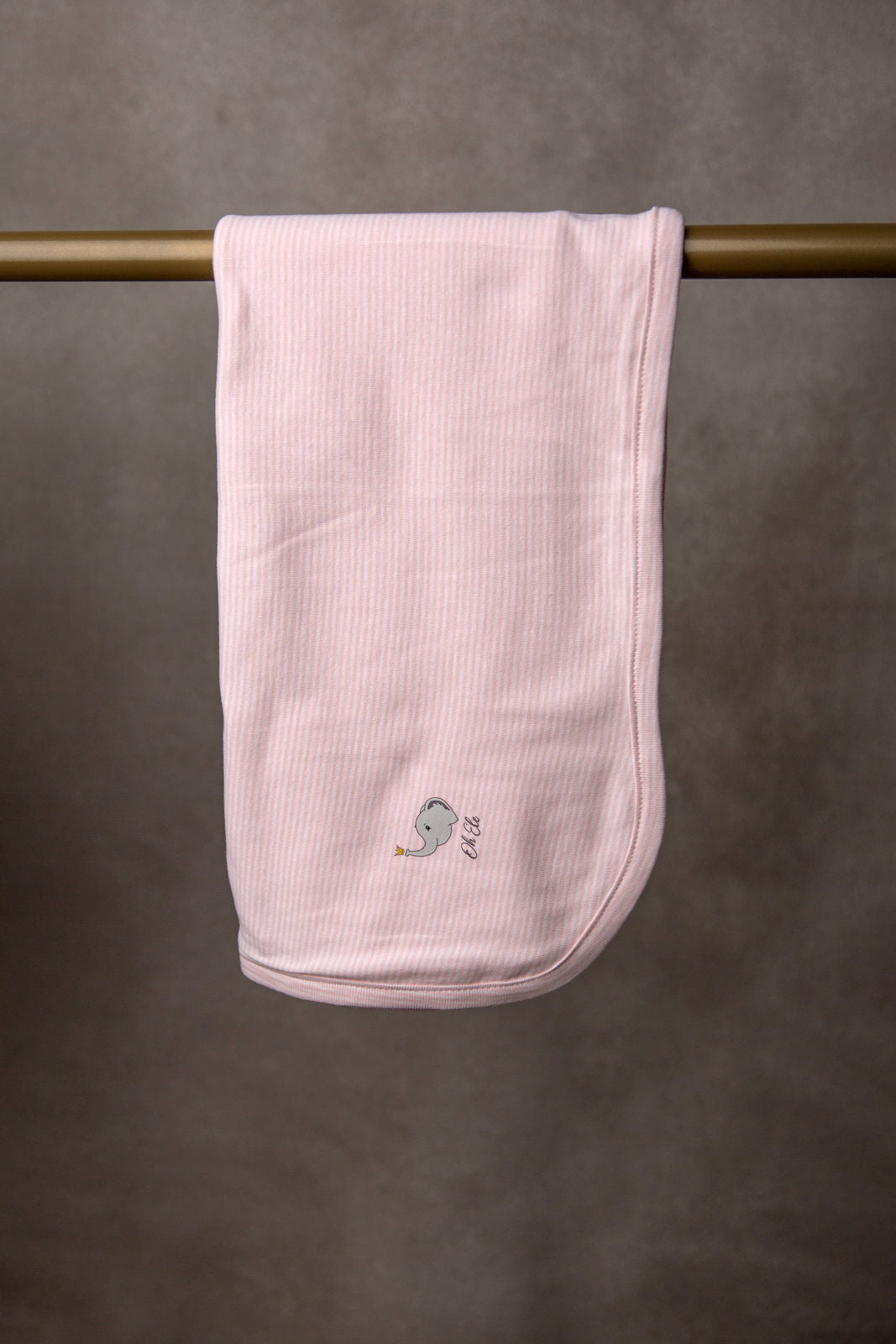 OH ELE super weiche Babydecke in Geschenkbox rosa