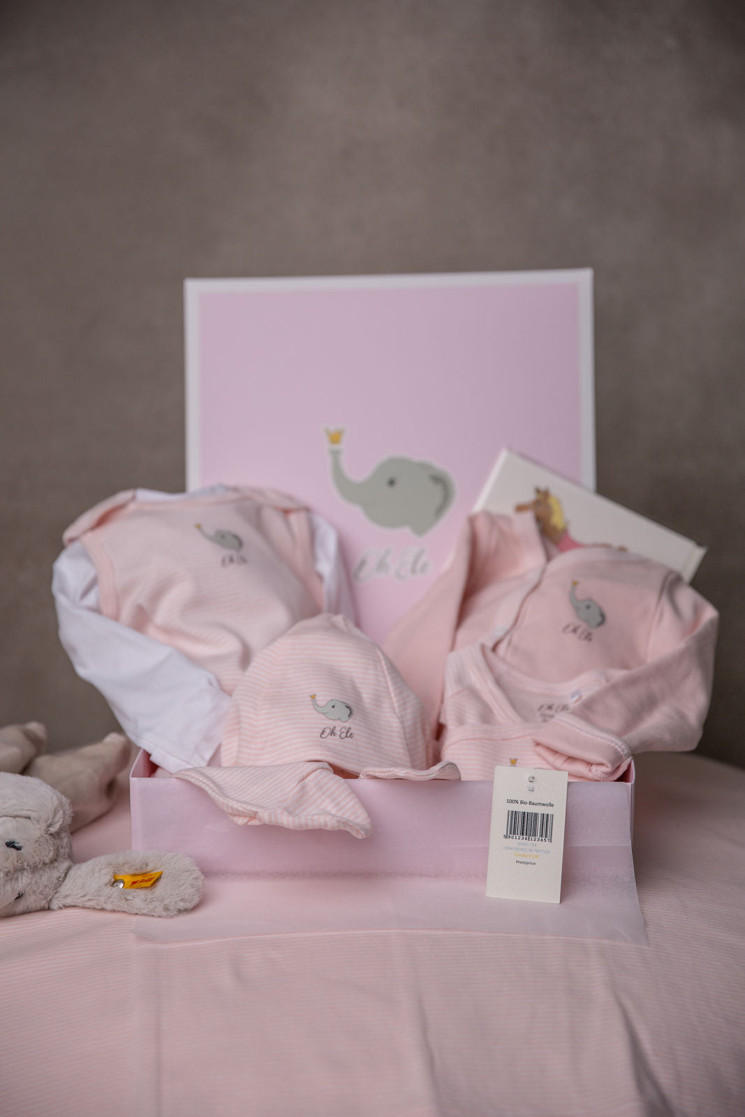 OH ELE  Geschenkbox 6 teilig rosa